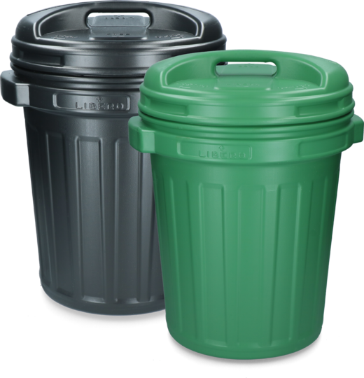 Futtertonne mit Drehverschluß 40 Liter